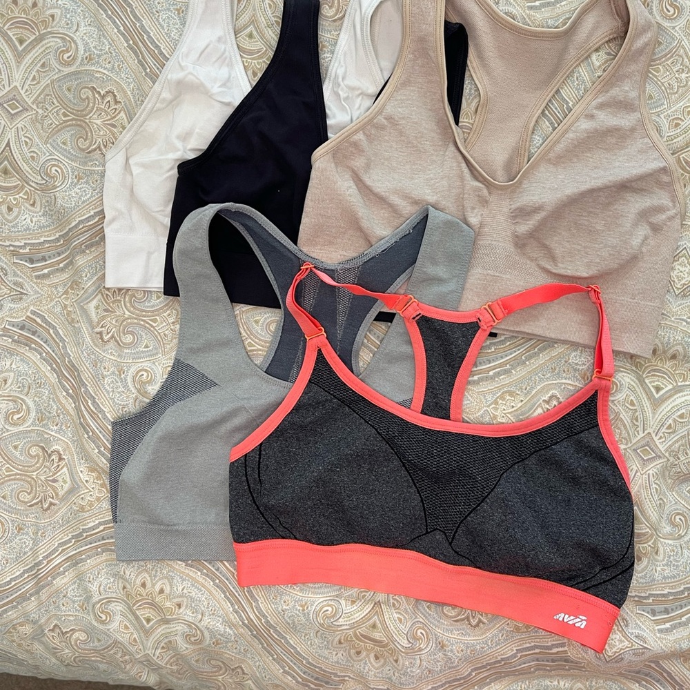 5 Pack Assorted Sports Bras